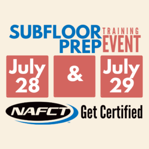 Registration Subfloor Prep Training - Image 1