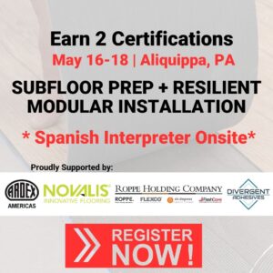 Resilient Installation and Subfloor Prep May Event - Image 1